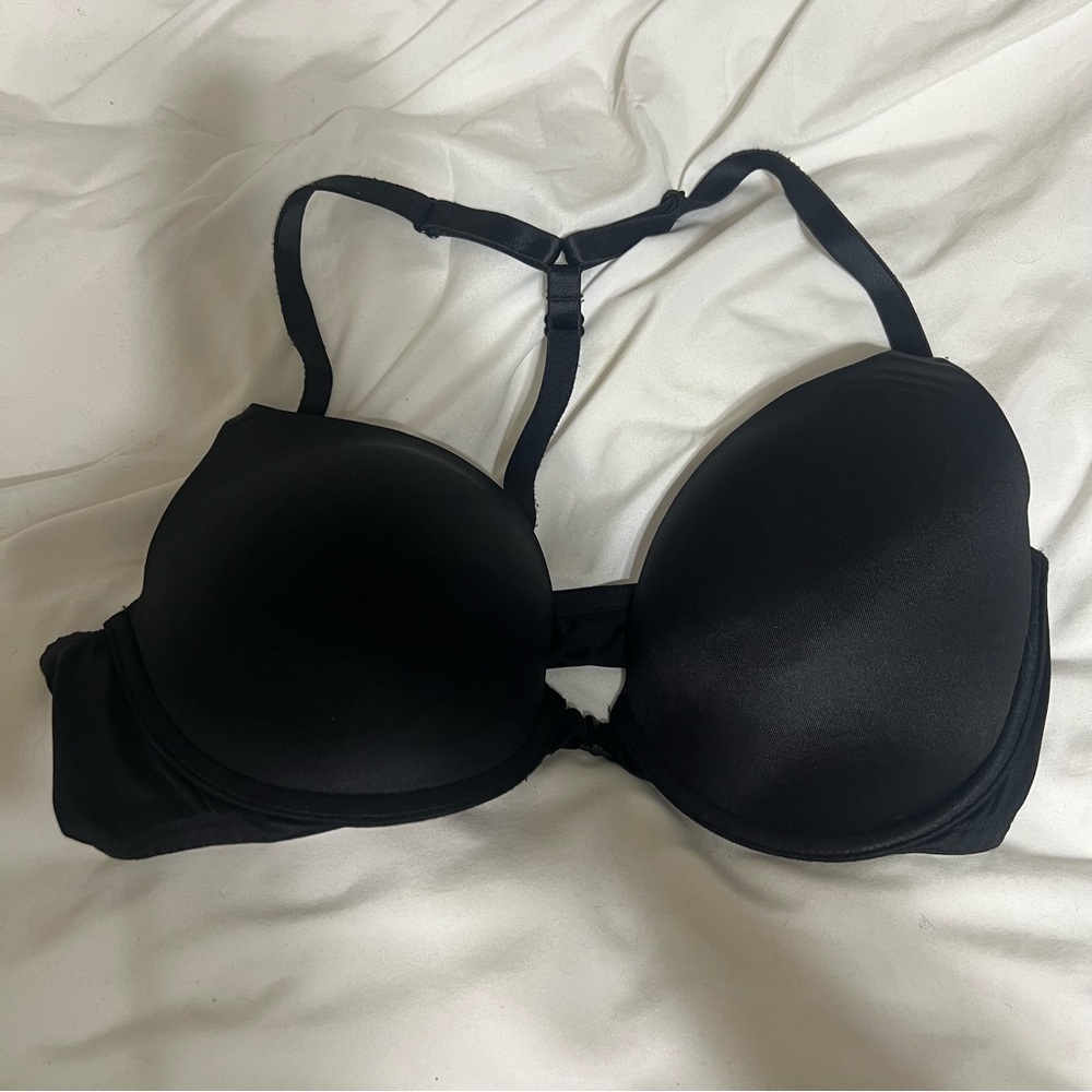 PINK Black Everywhere Push-Up Bra Sz. 36C